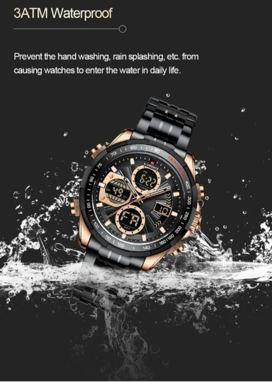 dual combination watch
