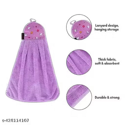 Microfiber Kitchen Napkins for kitchen, sink or washbasin hanging/ sink cleaning towel Multipurpose kitchen Napkins - Pack of 3