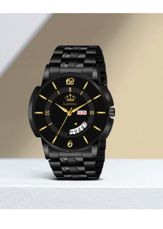Lime stone black watch