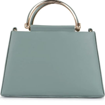 yet light gray purse