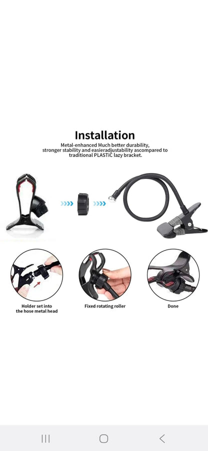 flexible mobile stand 360 degree rotation