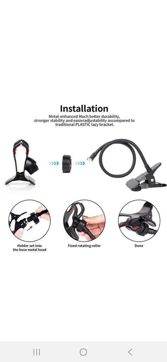 flexible mobile stand 360 degree rotation