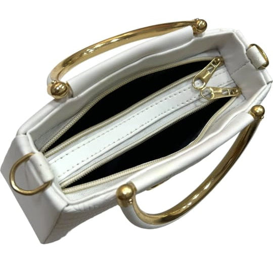 gucci grill desiner whitr purse
