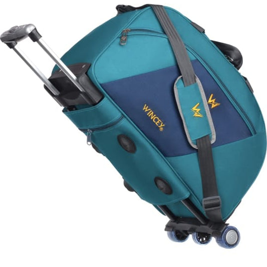 DESINER TROLY BAG IN LIGHT BLUE COLUR