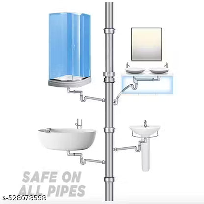 Powerful Sink & Drain Blockage Cleaner Powder Cleaning Tool,Drain Cleaner & Clog, Automatic Toilet Blockage Cleaner, Unclogs Pipe Dredging Agent Sink,for Kitchen Toilet (pack of 1)