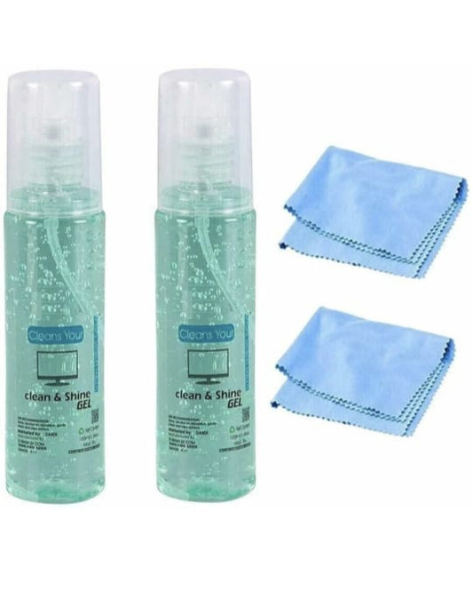 SCREEN CLEANER KIT FOR COMPUTER ,LAPTOP I Pad tablets led and lcd tv