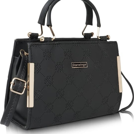 starwings black desiner purse