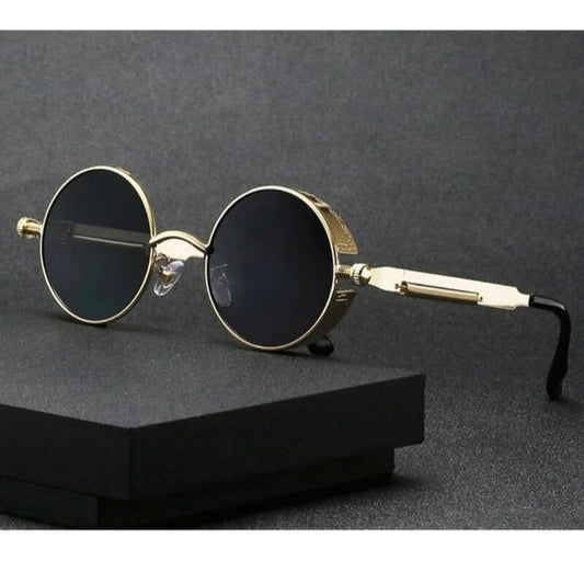 wepro circular stylish black glases