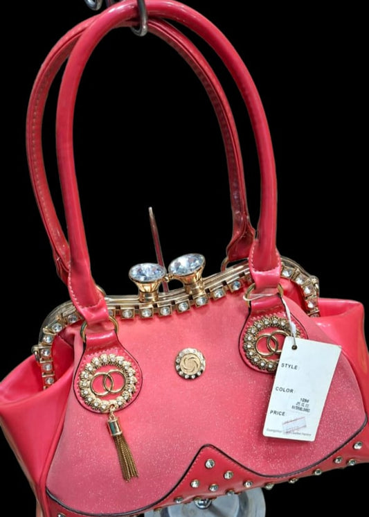 READ FLOWER purse