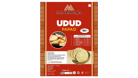 Salty Udud papad