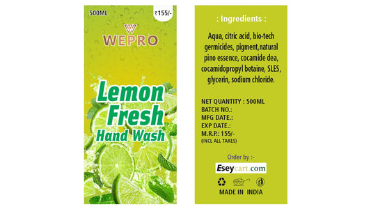 Lemon fresh hand wash