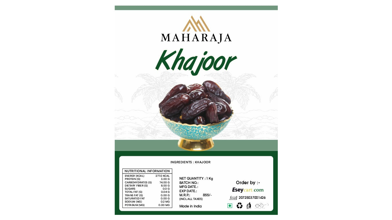 maharaja dates