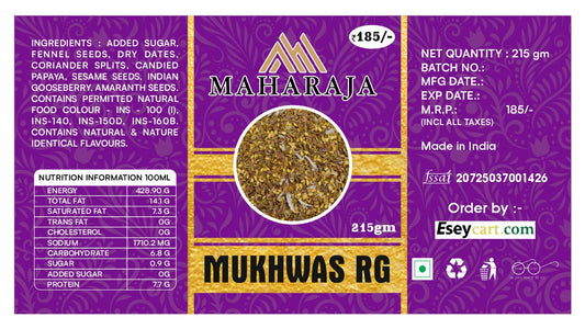 Mukhwas RG