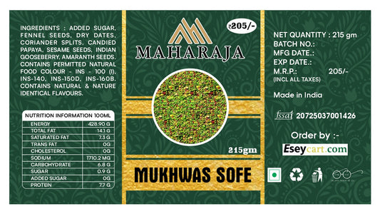 Mukhwas soff