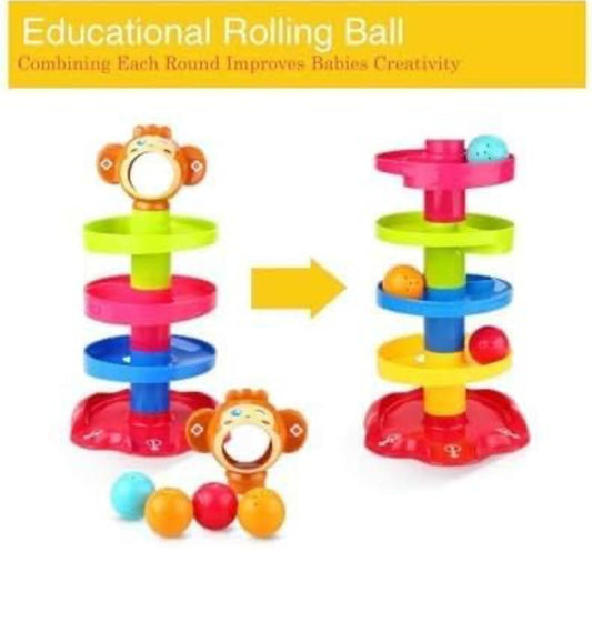 Educational rolling ball