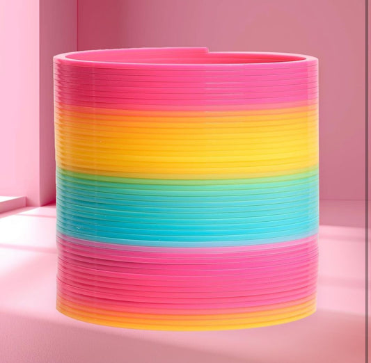 Bouncing spring toy