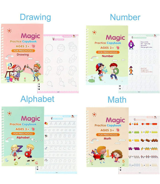 Magic kids copybook