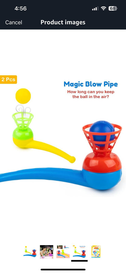 blow ball toy