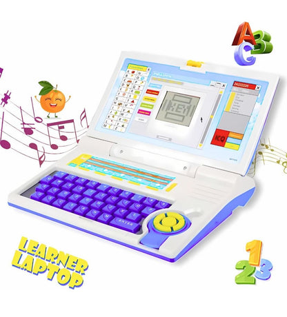 KIds playing  laptop
