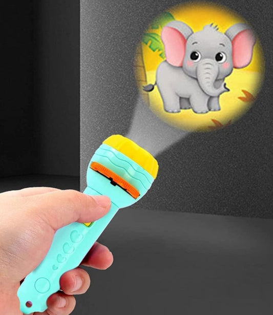 Kids projection flashlight
