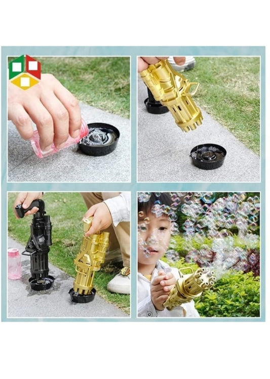 kids bubble gun