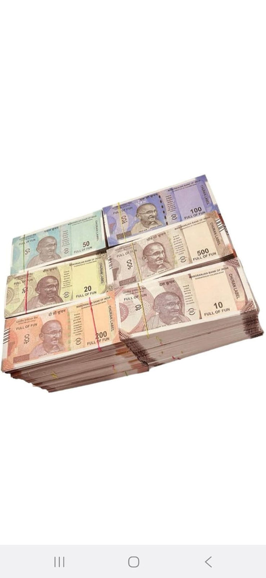 KIds fake rupees toys