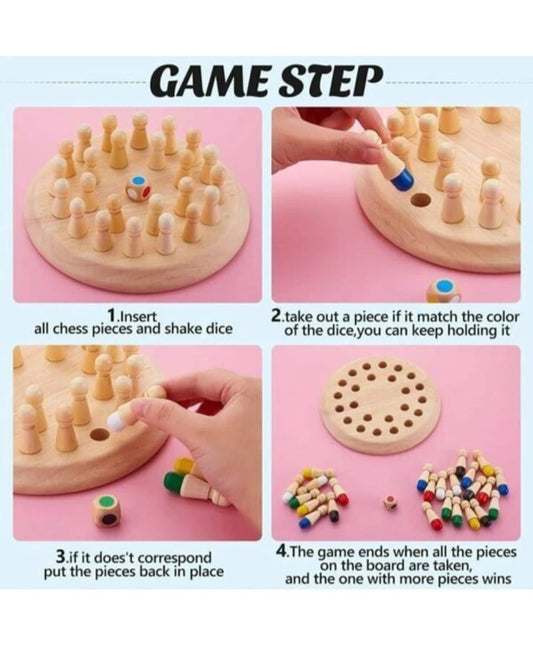 Memory chess game