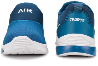 Blue wavy shoe