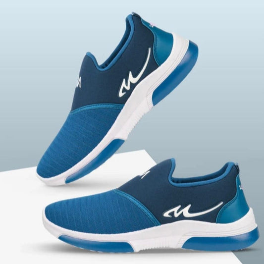 Blue wavy shoe