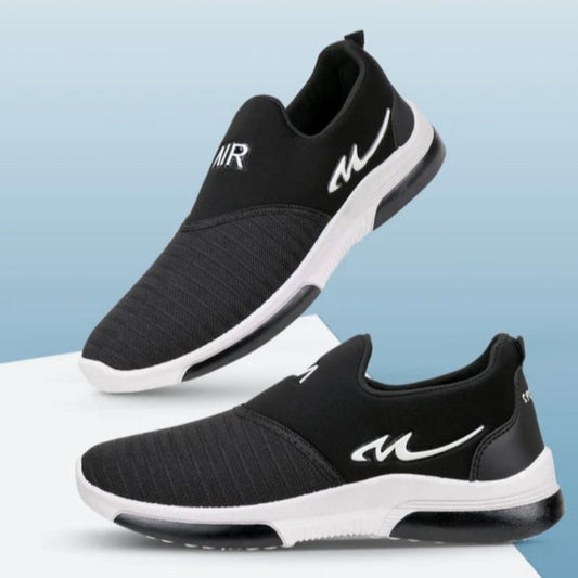 Black wavy shoe