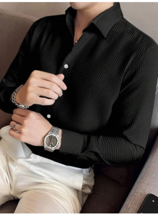 Men's black shirt