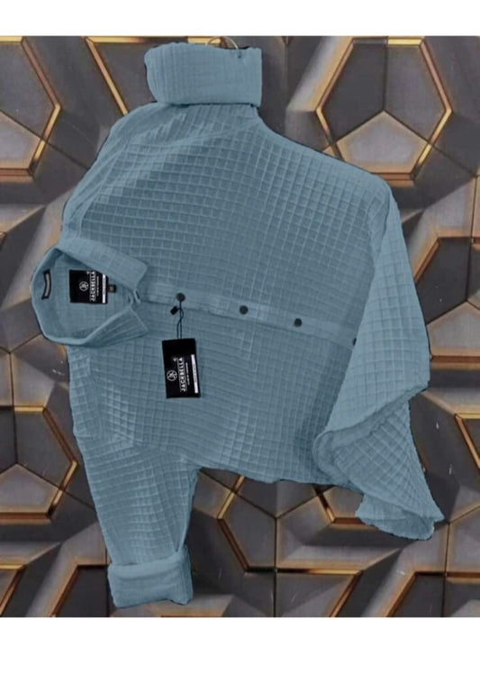 Men's light blue shirt