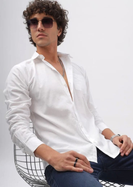 Men's white shirt