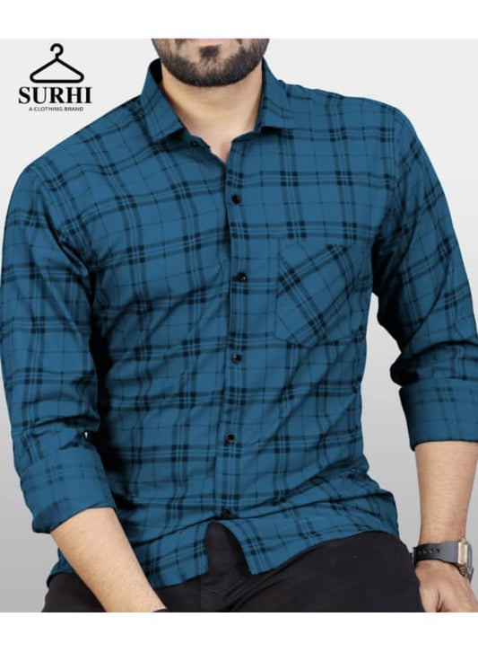 Men's chex shirt