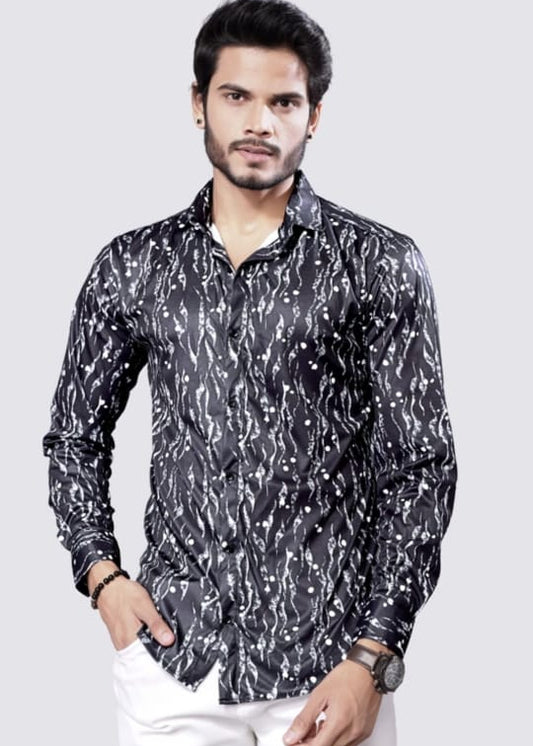 Men's black shirt