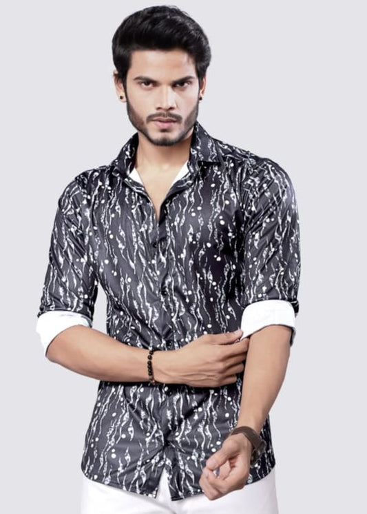 Men's black shirt