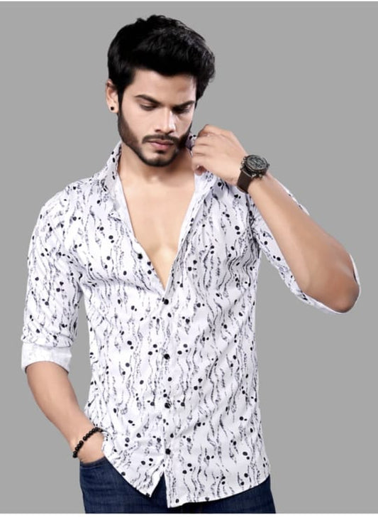 Men's white shirt
