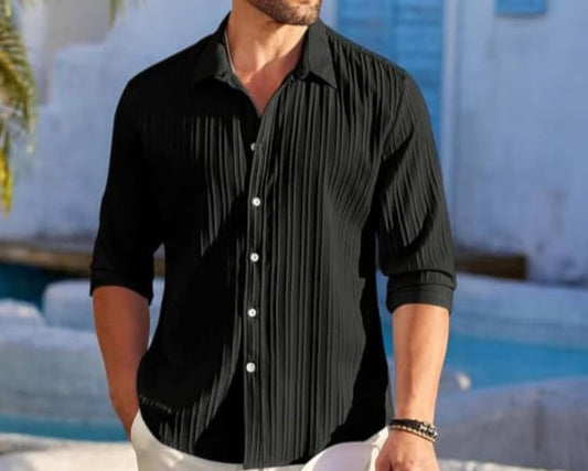 Men's black shirt
