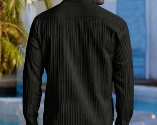 Men's black shirt