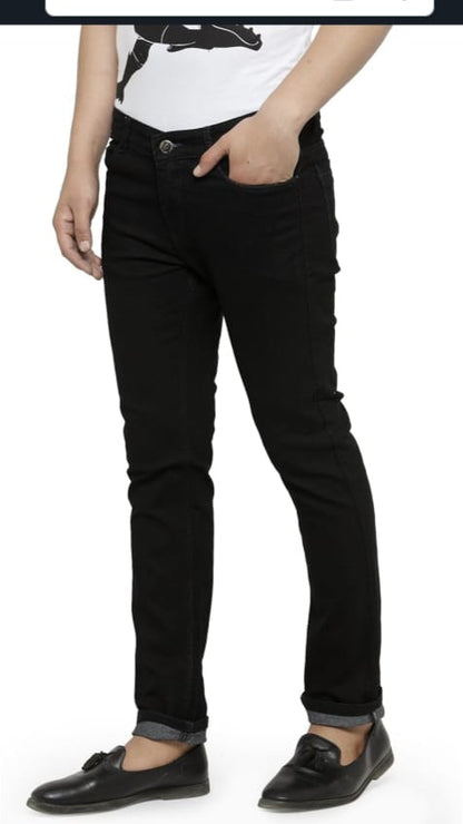Men's black jeans