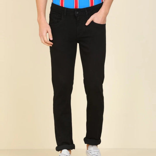 Men's black slim fit  jeans