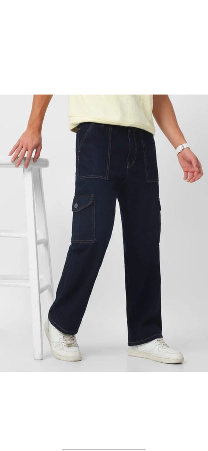 Men's double pocket  jeans