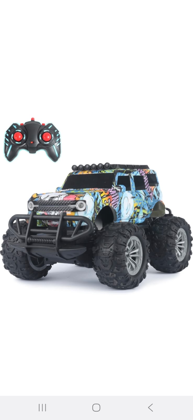 Monster truck chargeable
