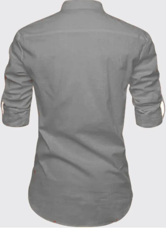 Men's desiner kurta-style shirt