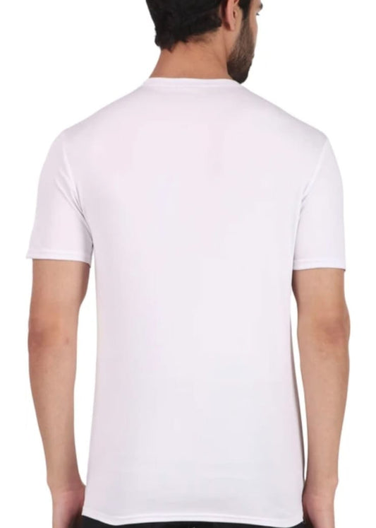 Men's white  T- shirt