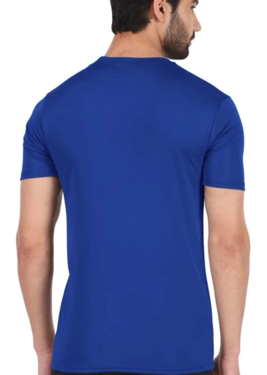 Men's sea blue T- shirt