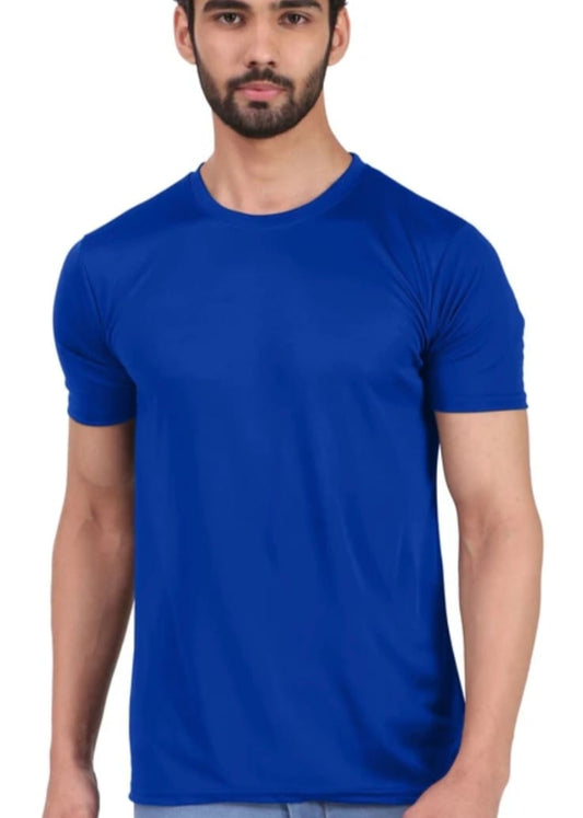 Men's sea blue T- shirt