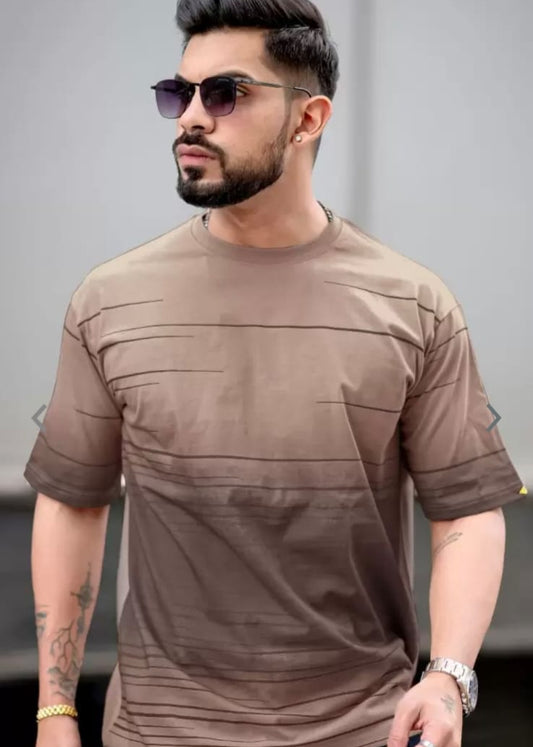 Men's brown T-shirt