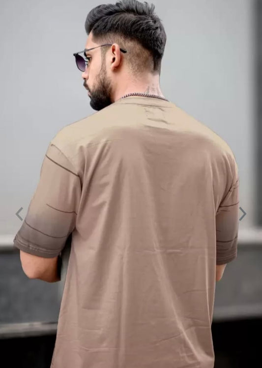 Men's brown T-shirt