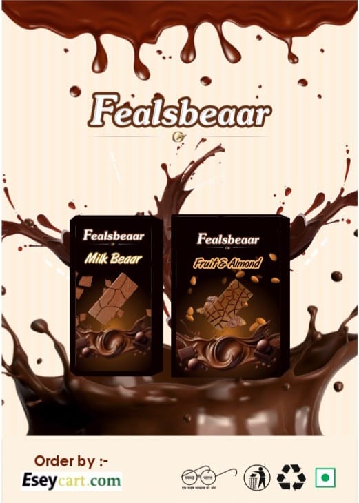 Fealsbeaar fruit almond & Milk bar